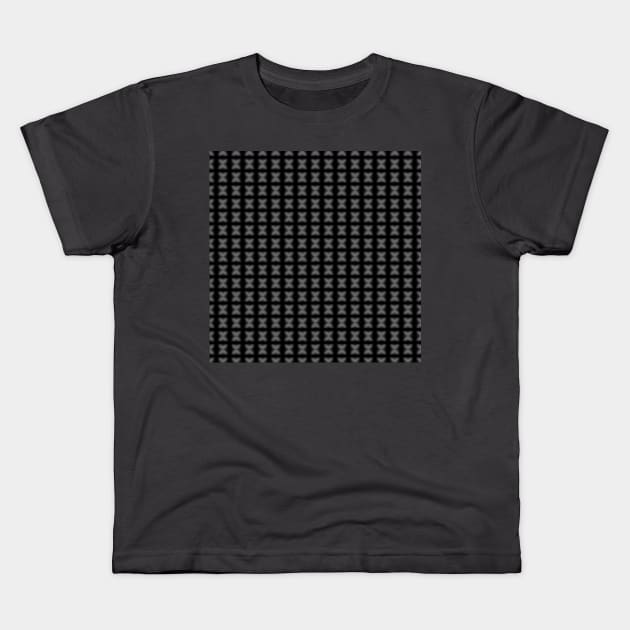 A thousand kisses on black (pattern) Kids T-Shirt by bobdijkers